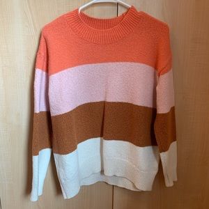 Comfy slightly oversized sweater.